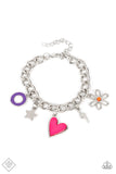 Turn Up the Charm - Multi Bracelet - Paparazzi Accessories Bracelet Bedazzle Me Pretty Mobile Fashion Boutique