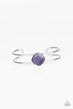 Turn Up The Glow - Purple Bracelet - Paparazzi Accessories Bracelet Bedazzle Me Pretty Mobile Fashion Boutique