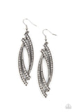 Twinkle for Two - White Earrings - Paparazzi Accessories Earrings Bedazzle Me Pretty Mobile Fashion Boutique