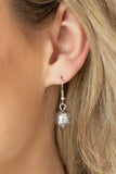 Twinkle Twinkle, Im The Star - White Necklace - Paparazzi Accessories Necklace Bedazzle Me Pretty Mobile Fashion Boutique