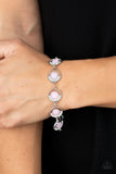 Twinkling Trajectory - Pink Bracelet - Paparazzi Accessories Bracelet Bedazzle Me Pretty Mobile Fashion Boutique