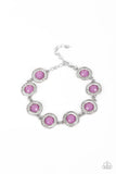 Twinkling Trajectory - Purple Bracelet - Paparazzi Accessories Bracelet Bedazzle Me Pretty Mobile Fashion Boutique