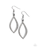 Twinkly Treat - Black Earrings - Paparazzi Accessories Earrings Bedazzle Me Pretty Mobile Fashion Boutique