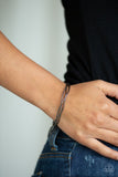 Twist Of The Wrist - Black Bracelet - Paparazzi Accessories Bracelet Bedazzle Me Pretty Mobile Fashion Boutique