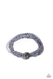 Twisted Theme - Multi Bracelet - Paparazzi Accessories Bracelet Bedazzle Me Pretty Mobile Fashion Boutique