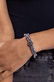 Twisted Theme - Multi Bracelet - Paparazzi Accessories Bracelet Bedazzle Me Pretty Mobile Fashion Boutique