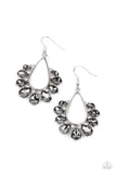 Two Can Play That Game - Silver Earrings - Paparazzi Accessories Earrings Bedazzle Me Pretty Mobile Fashion Boutique