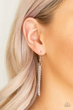 Ultra Sharp - Silver Necklace - Paparazzi Accessories Necklace Bedazzle Me Pretty Mobile Fashion Boutique