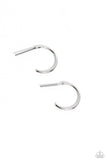 Ultra Upmarket - Silver Earrings - Paparazzi Accessories Earrings Bedazzle Me Pretty Mobile Fashion Boutique