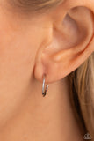 Ultra Upmarket - Silver Earrings - Paparazzi Accessories Earrings Bedazzle Me Pretty Mobile Fashion Boutique