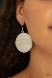 Ultra Uptown - Silver Earrings - Paparazzi Accessories Earrings Bedazzle Me Pretty Mobile Fashion Boutique