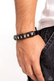 Unabashedly Urban - Black Bracelet - Paparazzi Accessories Bracelet Bedazzle Me Pretty Mobile Fashion Boutique