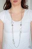 Unapologetic Flirt - Pink Necklace - Paparazzi Accessories Necklace Bedazzle Me Pretty Mobile Fashion Boutique