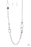 Unapologetic Flirt - Pink Necklace - Paparazzi Accessories Necklace Bedazzle Me Pretty Mobile Fashion Boutique