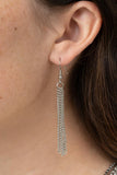 Undauntingly Urban - White Necklace - Paparazzi Accessories Necklace Bedazzle Me Pretty Mobile Fashion Boutique