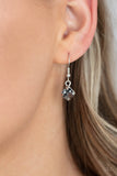 Undeniably Demure - Silver Necklace - Paparazzi Accessories Necklace Bedazzle Me Pretty Mobile Fashion Boutique