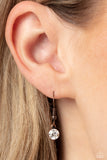Under the FRINGE - Copper Necklace - Paparazzi Accessories Necklace Bedazzle Me Pretty Mobile Fashion Boutique