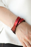 Under The SEQUINS - Brown Bracelet - Paparazzi Accessories Bracelet Bedazzle Me Pretty Mobile Fashion Boutique