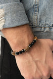 Unity - Brown Bracelet - Paparazzi Accessories Bracelet Bedazzle Me Pretty Mobile Fashion Boutique