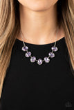Unleash Your Sparkle - Purple Necklace - Paparazzi Accessories Necklace Bedazzle Me Pretty Mobile Fashion Boutique