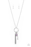 Unlock Your Sparkle - Purple Necklace - Paparazzi Accessories Necklace Bedazzle Me Pretty Mobile Fashion Boutique
