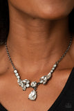 Unrivaled Sparkle - Black Necklace - Paparazzi Accessories Necklace Bedazzle Me Pretty Mobile Fashion Boutique