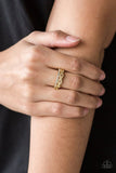 Unstoppable Shine - Gold Ring - Paparazzi Accessories Ring Bedazzle Me Pretty Mobile Fashion Boutique