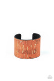 Up To Scratch - Orange Bracelet - Paparazzi Accessories Bracelet Bedazzle Me Pretty Mobile Fashion Boutique