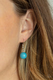 Upscale Chic - Blue Necklace - Paparazzi Accessories Necklace Bedazzle Me Pretty Mobile Fashion Boutique