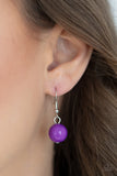 Upscale Chic - Purple Necklace - Paparazzi Accessories Necklace Bedazzle Me Pretty Mobile Fashion Boutique