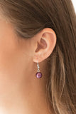 Uptown Talker - Purple Necklace - Paparazzi Accessories Necklace Bedazzle Me Pretty Mobile Fashion Boutique