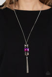 Uptown Totem - Pink Necklace - Paparazzi Accessories Necklace Bedazzle Me Pretty Mobile Fashion Boutique