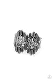Urban Empire - Silver Ring - Paparazzi Accessories Ring Bedazzle Me Pretty Mobile Fashion Boutique