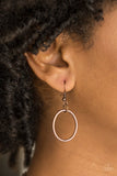 Urban Orbit - Copper Necklace - Paparazzi Accessories Necklace Bedazzle Me Pretty Mobile Fashion Boutique