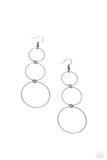 Urban Ozone - Black Earrings - Paparazzi Accessories Earrings Bedazzle Me Pretty Mobile Fashion Boutique