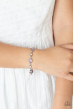 Use Your ILLUMINATION - Purple Bracelet - Paparazzi Accessories Bracelet Bedazzle Me Pretty Mobile Fashion Boutique