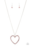 Va-Va-VALENTINE - Pink Necklace - Paparazzi Accessories Necklace Bedazzle Me Pretty Mobile Fashion Boutique