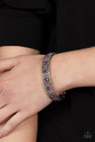 Venetian Valentine - Pink Bracelet - Paparazzi Accessories Bracelet Bedazzle Me Pretty Mobile Fashion Boutique