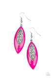 Venetian Vanity - Pink Earrings - Paparazzi Accessories Earrings Bedazzle Me Pretty Mobile Fashion Boutique