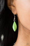 Venturous Vibes - Green Necklace - Paparazzi Accessories Necklace Bedazzle Me Pretty Mobile Fashion Boutique