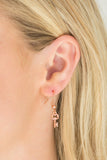 Very Low Key - Copper Necklace - Paparazzi Accessories Necklace Bedazzle Me Pretty Mobile Fashion Boutique