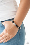 Very VIP - Black Bracelet - Paparazzi Accessories Bracelet Bedazzle Me Pretty Mobile Fashion Boutique