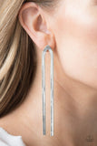 Very Viper - Silver Earrings - Paparazzi Accessories Earrings Bedazzle Me Pretty Mobile Fashion Boutique