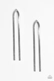 Very Viper - Silver Earrings - Paparazzi Accessories Earrings Bedazzle Me Pretty Mobile Fashion Boutique