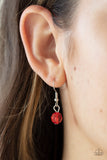 Very Voluminous - Red Necklace - Paparazzi Accessories Necklace Bedazzle Me Pretty Mobile Fashion Boutique