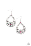 Vine Shine - Multi Earrings - Paparazzi Accessories Earrings Bedazzle Me Pretty Mobile Fashion Boutique