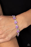 Vineyard Variety - Purple Bracelet - Paparazzi Accessories Bracelet Bedazzle Me Pretty Mobile Fashion Boutique