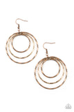 Vintage Vertigo - Multi Earrings - Paparazzi Accessories Earrings Bedazzle Me Pretty Mobile Fashion Boutique