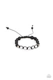 Vista Vision - White Bracelet - Paparazzi Accessories Bracelet Bedazzle Me Pretty Mobile Fashion Boutique