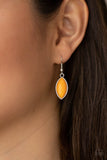 Viva La Vacation - Orange Necklace - Paparazzi Accessories Necklace Bedazzle Me Pretty Mobile Fashion Boutique
